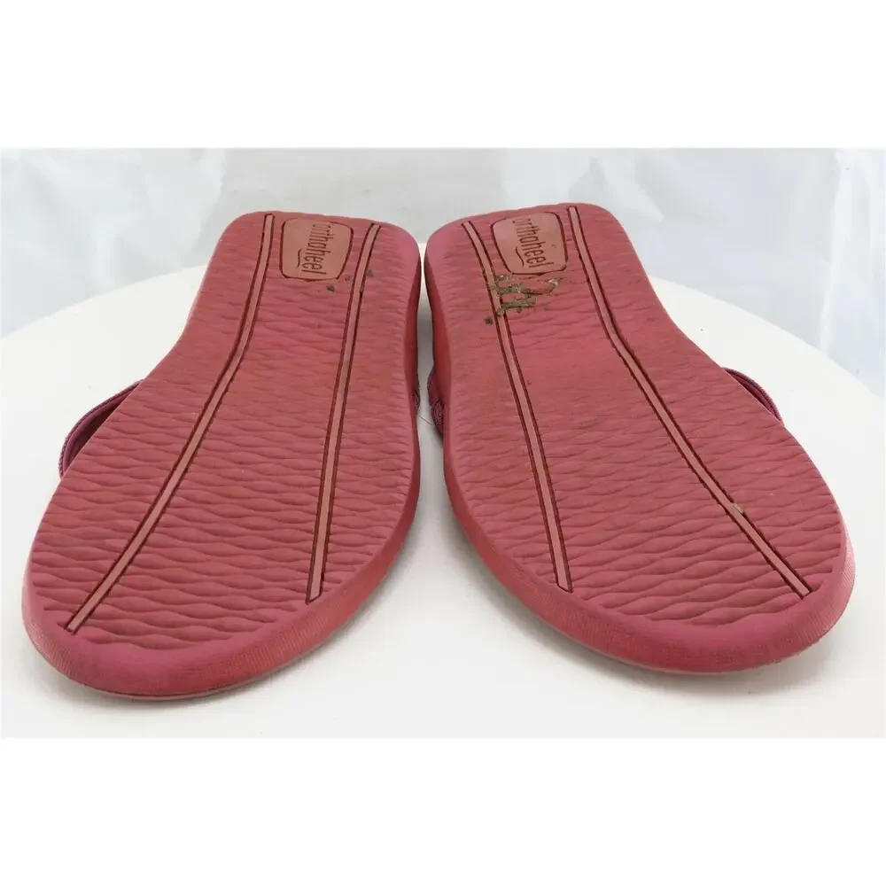 Orthaheel Size 40‎ M Pink Flip Flop Fabric Men Shoes